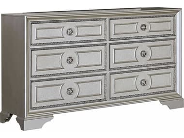 Avalon Furniture 6-Drawers Birch Wood Double Dresser AVLB01209D
