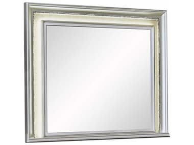 Avalon Furniture Silver Bronze Rectangular Dresser Mirror AVLB01209M