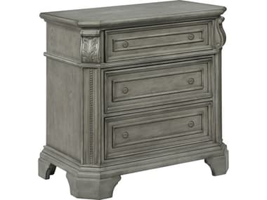 Avalon Furniture 3-Drawers Oak Wood Nightstand AVLB01550NC