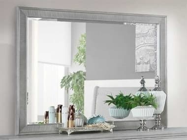 Avalon Furniture White Rectangular Dresser Mirror AVLB0191AM