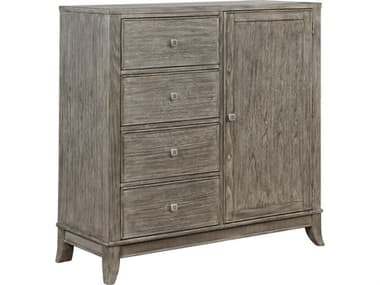 Avalon Furniture Brushed Gray Mindi Wood Accent Chest AVLB0193AGCC