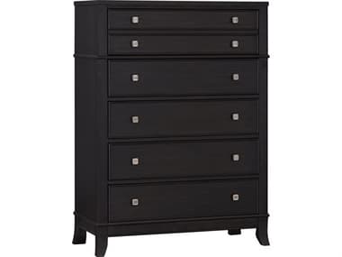 Avalon Furniture Black Mindi Wood Accent Chest AVLB0194AC