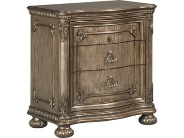 Avalon Furniture 3-Drawers Brown Rubberwood Nightstand AVLB02011NC