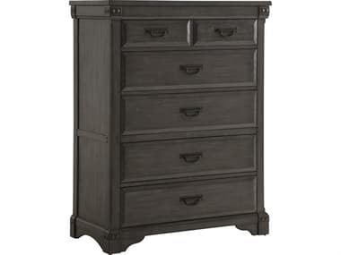 Avalon Furniture Gray Mahogany Wood Accent Chest AVLB09862CC