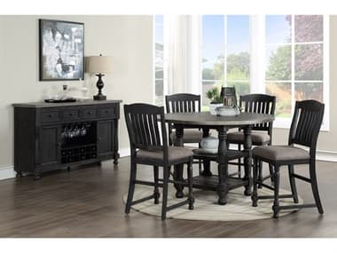 Avalon Furniture Pine Wood Counter Dining Room Set AVLD00511DINSET2