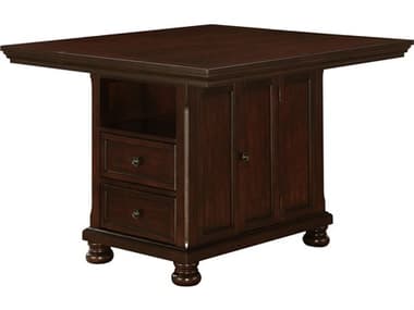 Avalon Furniture Rectangular Wood Brown Cherry Dining Table AVLD0961TKI