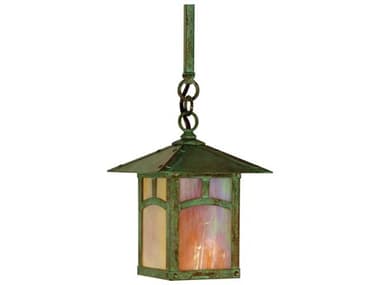 Arroyo Craftsman Evergreen 1 - Light 7'' Outdoor Hanging Light AYESH7