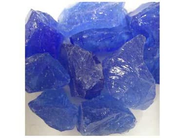 AZ Patio Heaters Ocean Blue Recycled Fire Glass - 10 Lbs AZRGLASSOB
