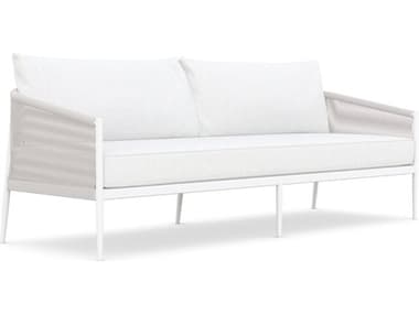 Azzurro Living Catalina Sand All-Weather Rope Sofa with Cloud Cushion AZZCATR03S3CU