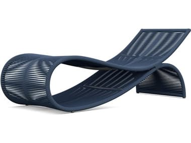 Azzurro Living Wave Deep Royal All-Weather Rope Chaise Lounge AZZWAVR09L1