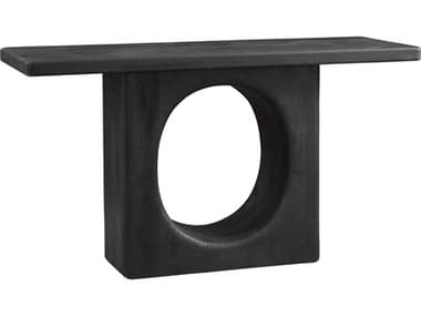 Bassett Mirror 18.0"W Black Compass Console Table BA2899400BT