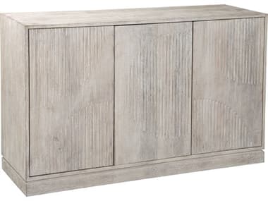 Bassett Mirror Bali 54" Mango Wood White Sideboard BA5931DR576