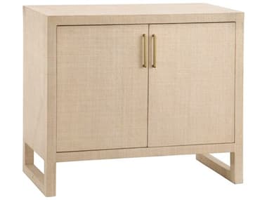 Bassett Mirror Magarao 40" Beige Solid Wood Bar Cabinet BA7029LR508