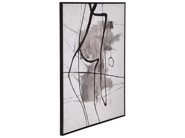 Bassett Mirror 36.0"D Gray Express Canvas Art BA7301010