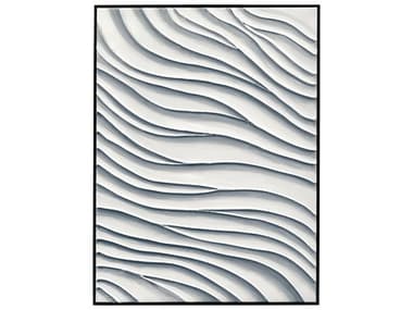 Bassett Mirror Ripples Framed Canvas Wall Art BA7301030