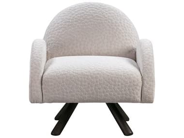 Bassett Mirror Myrtle White Fabric Accent Chair BA9601LR805