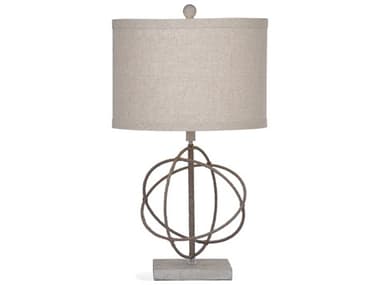 Bassett Mirror Caswell Brown Gray Table Lamp BAL2973TEC