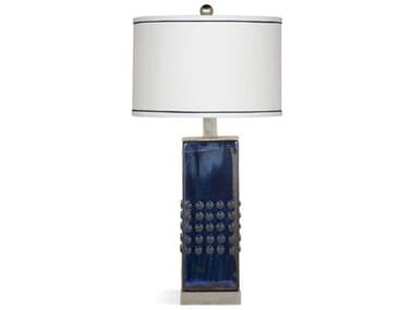 Bassett Mirror Ceramic Blue Buffet Lamp BAL3216TEC