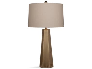 Bassett Mirror Marsham Brushed Gold Table Lamp BAL3392TEC