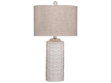 Bassett Mirror Marina White Table Lamp BAL3405TEC