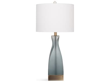 Bassett Mirror Anthea Frosted Blue Table Lamp BAL3426TEC