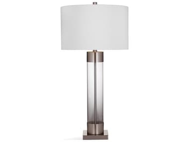 Bassett Mirror Clear Brushed Nickel Buffet Lamp BAL3706TEC