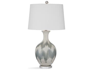 Bassett Mirror Grey White Glaze Buffet Lamp BAL4094TEC