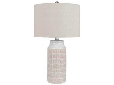 Bassett Mirror White Cream Off Buffet Lamp BAL4125TEC