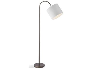 Bassett Mirror 64" Tall Silver Floor Lamp BAL4138FEC
