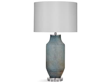 Bassett Mirror Blue Glass Buffet Lamp BAL4253T