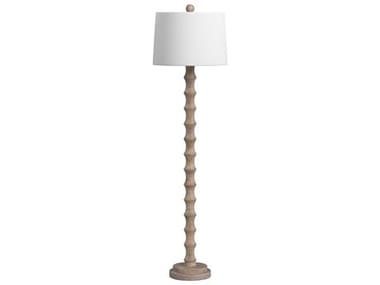 Bassett Mirror Tonio 54" Tall Natural Brown Floor Lamp BAL4340F