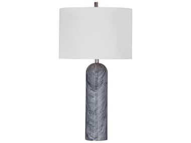 Bassett Mirror 15.0"W Gray Sassandra Table Lamp BAL4398T