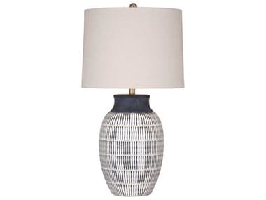 Bassett Mirror Blue Marrengo Table Lamp BAL4510T