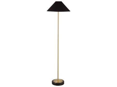 Bassett Mirror Norfolk Black Floor Lamp BAL4528F