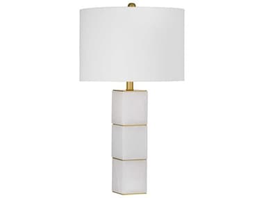 Bassett Mirror White Swindon Table Lamp BAL4532T