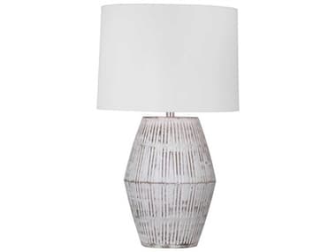 Bassett Mirror White Gwent Table Lamp BAL4537T