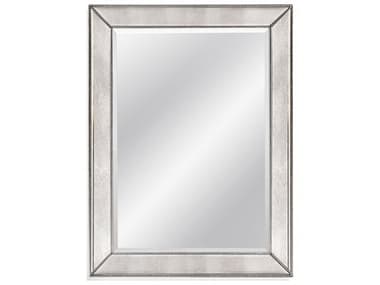 Bassett Mirror Hollywood Glam Beaded 36'' Rectangular Wall Mirror BAM1946BEC