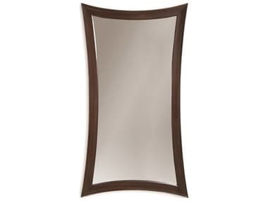 Bassett Mirror Thoroughly Modern 45'' Hour-Glass Leaner Floor Mirror BAM2464EC