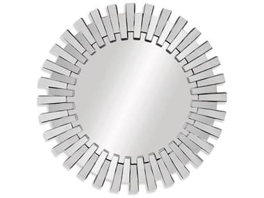 Bassett Mirror Thoroughly Modern Baka Round Wall Mirror BAM3331EC