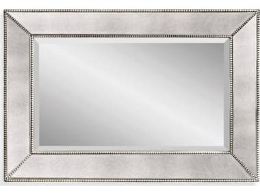 Bassett Mirror Hollywood Glam Beaded 36'' Rectangular Wall Mirror BAM3341BEC
