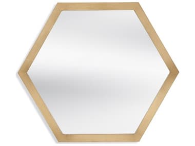 Bassett Mirror Dunn 18'' Hexagon Wall Mirror BAM4254
