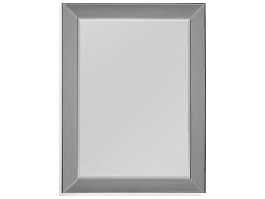 Bassett Mirror Drew Sivler / Grey Black 36'' Wide Rectangular Wall Mirror BAM4422BEC