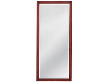 Bassett Mirror Barn Red 34'' Rectangular Floor Mirror BAM4536BEC