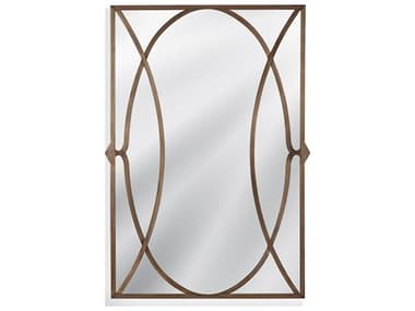 Bassett Mirror Lattice Rectangular Wall Mirror BAM4864