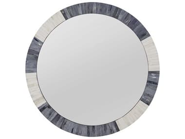 Bassett Mirror Carnelian Gray Wall Round BAM4938