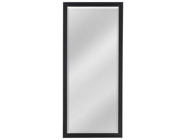 Bassett Mirror Kara Black Floor Rectangular BAM4944B