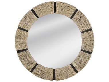 Bassett Mirror Barbuda Brown Wall Round BAM4959