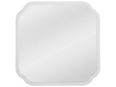 Bassett Mirror Clover White Wall BAM5040