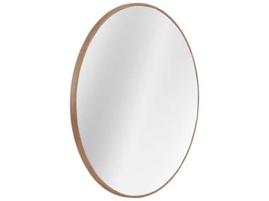 Bassett Mirror Florets Brown Wall Round BAM5043