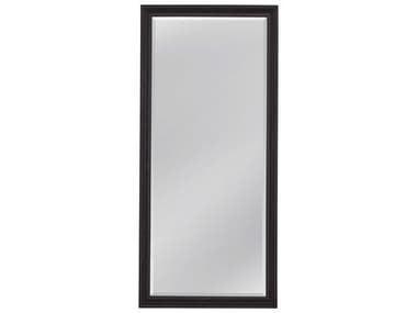 Bassett Mirror Mattern Black Floor Rectangular BAM5047B